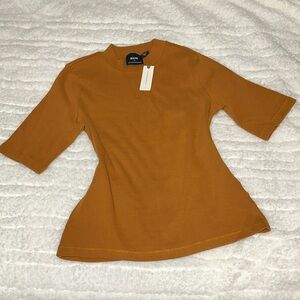 Anthropologie Amber Half Sleeve Tee